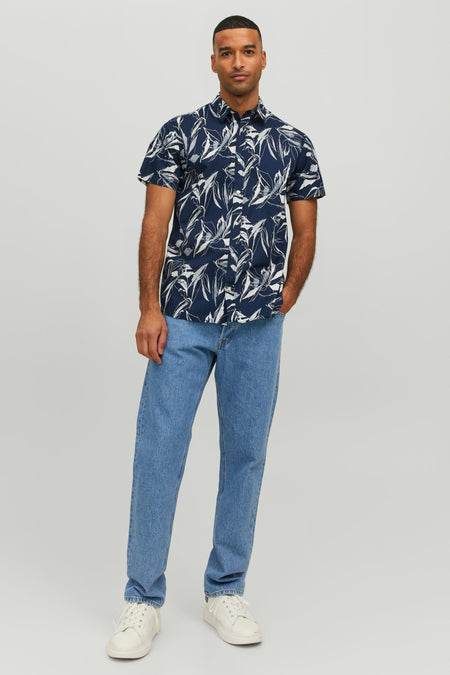 Chemise &agrave; manches courtes - bleu