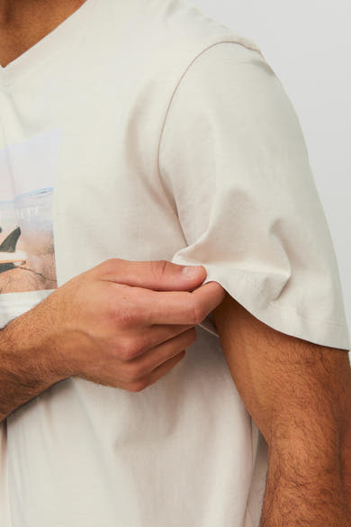T-shirt - ecru