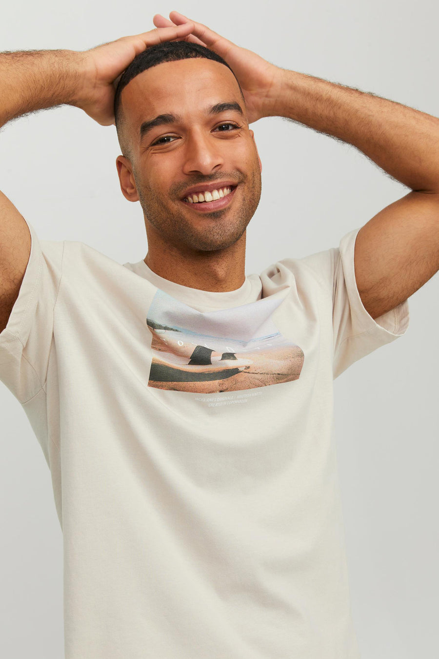 T-shirt - ecru