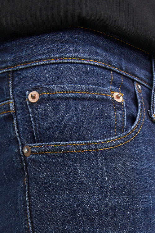 Jeans slim DARK BLUE DENIM - JACK & JONES JEANS INTELLIGENCE