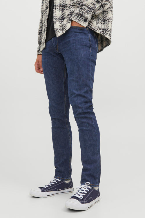 Jeans slim DARK BLUE DENIM - JACK & JONES JEANS INTELLIGENCE