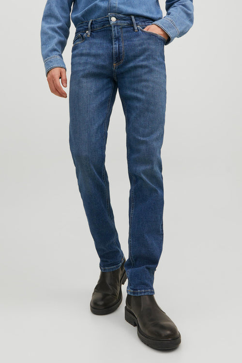 Jeans straight DARK BLUE DENIM - JACK & JONES JEANS INTELLIGENCE