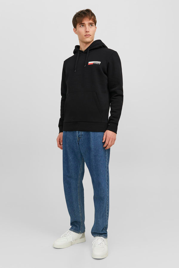 Sweat à capuche Noir - JACK & JONES