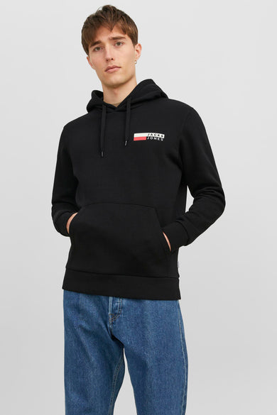 Sweat à capuche Noir - JACK & JONES