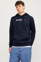 Sweat à capuche Bleu - JACK & JONES