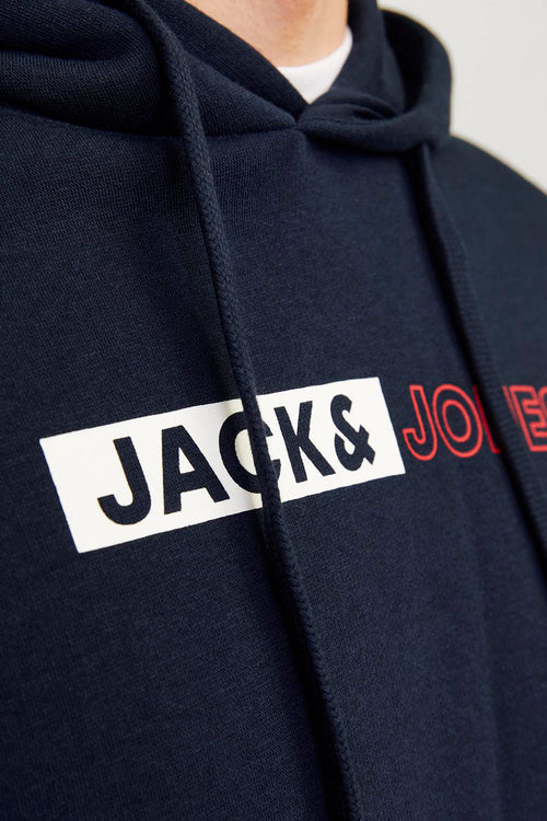 Sweater met kap Blauw - JACK & JONES