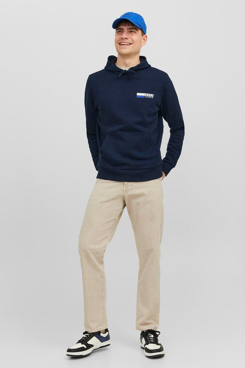 Sweater met kap Blauw - JACK & JONES