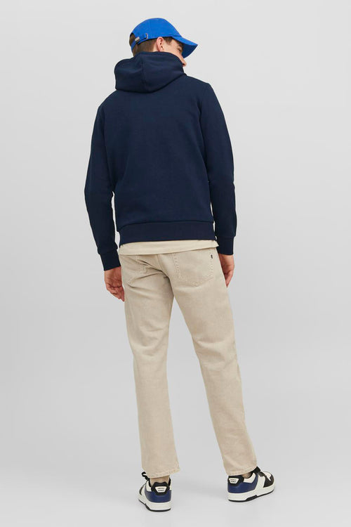 Sweater met kap Blauw - JACK & JONES