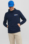 Sweat à capuche Bleu - JACK & JONES