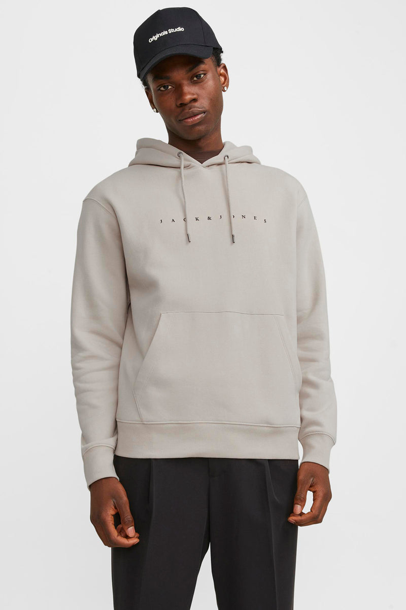 Sweat à capuche Beige - ORIGINALS BY JACK & JONES