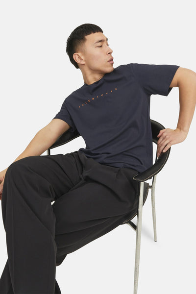T-shirt (korte mouwen) Blauw - ORIGINALS BY JACK & JONES