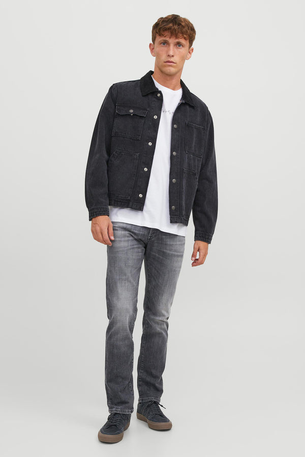 Jean slim LIGHT GREY DENIM - JACK & JONES JEANS INTELLIGENCE