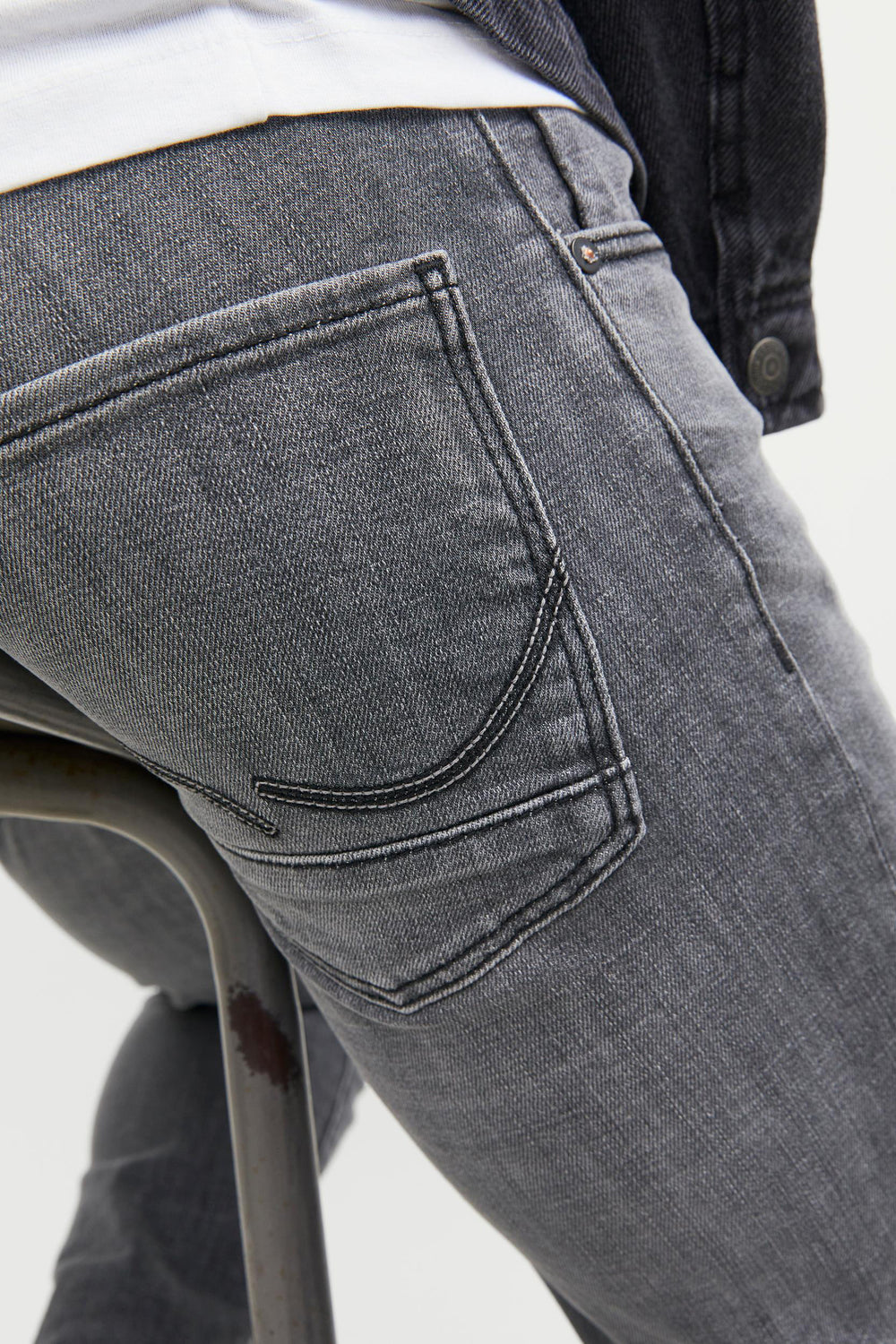 Jeans slim LIGHT GREY DENIM - JACK & JONES JEANS INTELLIGENCE
