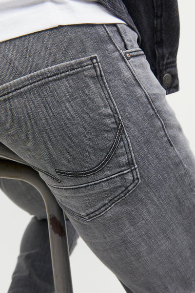 Jeans slim LIGHT GREY DENIM - JACK & JONES JEANS INTELLIGENCE