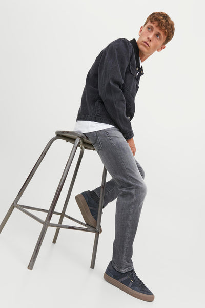 Jeans slim LIGHT GREY DENIM - JACK & JONES JEANS INTELLIGENCE