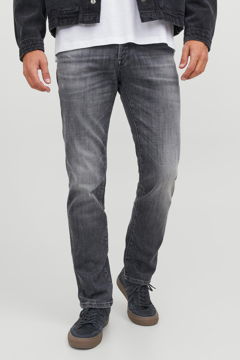 Jeans slim LIGHT GREY DENIM - JACK & JONES JEANS INTELLIGENCE