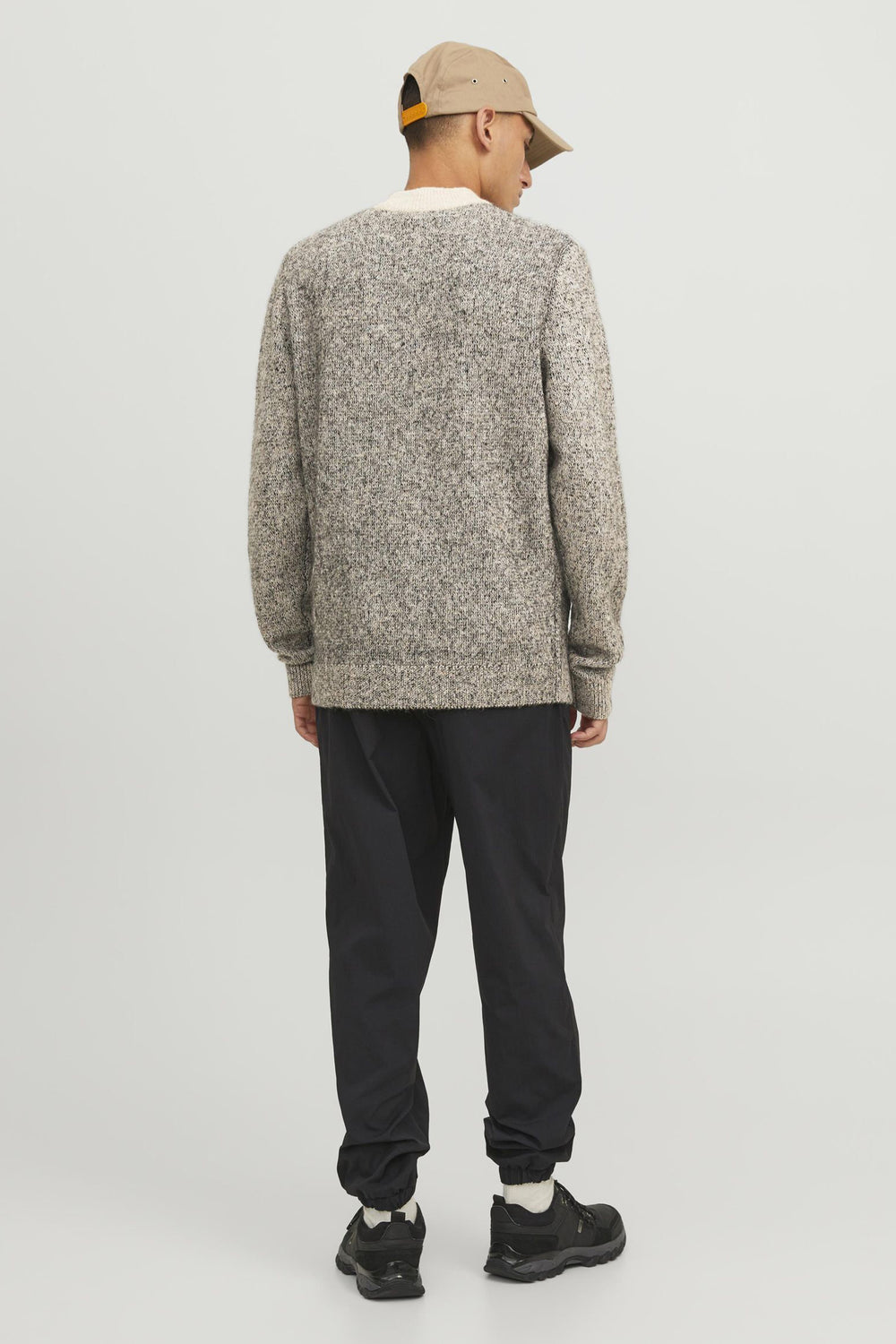 Pull col rond Beige - JACK & JONES
