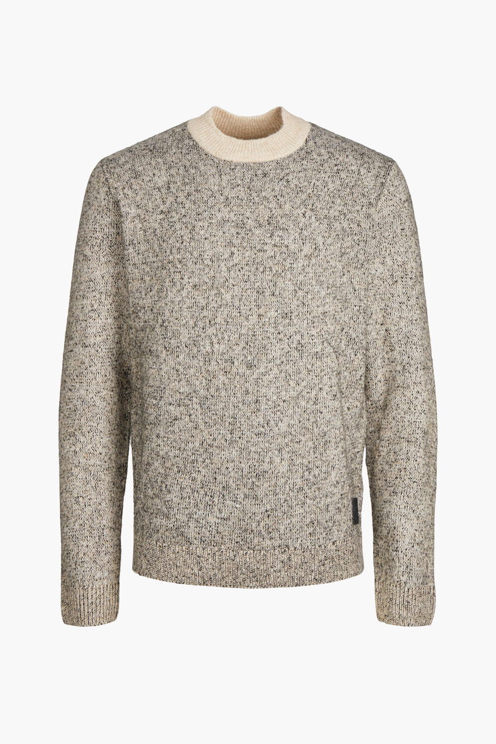 Pull col rond Beige - JACK & JONES