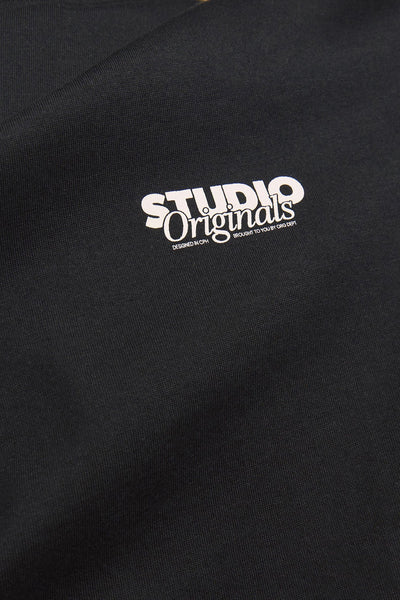 T-shirt (manches courtes) Noir - ORIGINALS BY JACK & JONES