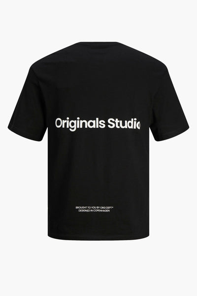 T-shirt (manches courtes) Noir - ORIGINALS BY JACK & JONES