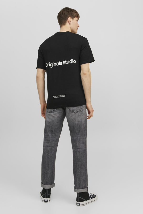 T-shirt (manches courtes) Noir - ORIGINALS BY JACK & JONES