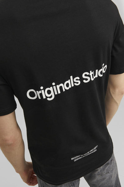 T-shirt (manches courtes) Noir - ORIGINALS BY JACK & JONES