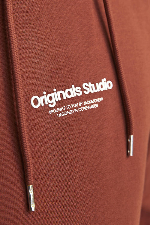 Sweat à capuche Rouge - ORIGINALS BY JACK & JONES