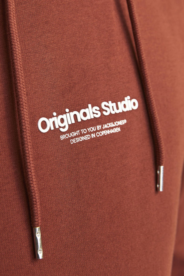 Sweat à capuche Rouge - ORIGINALS BY JACK & JONES