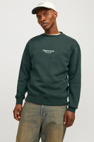 Sweat col rond Vert - ORIGINALS BY JACK & JONES