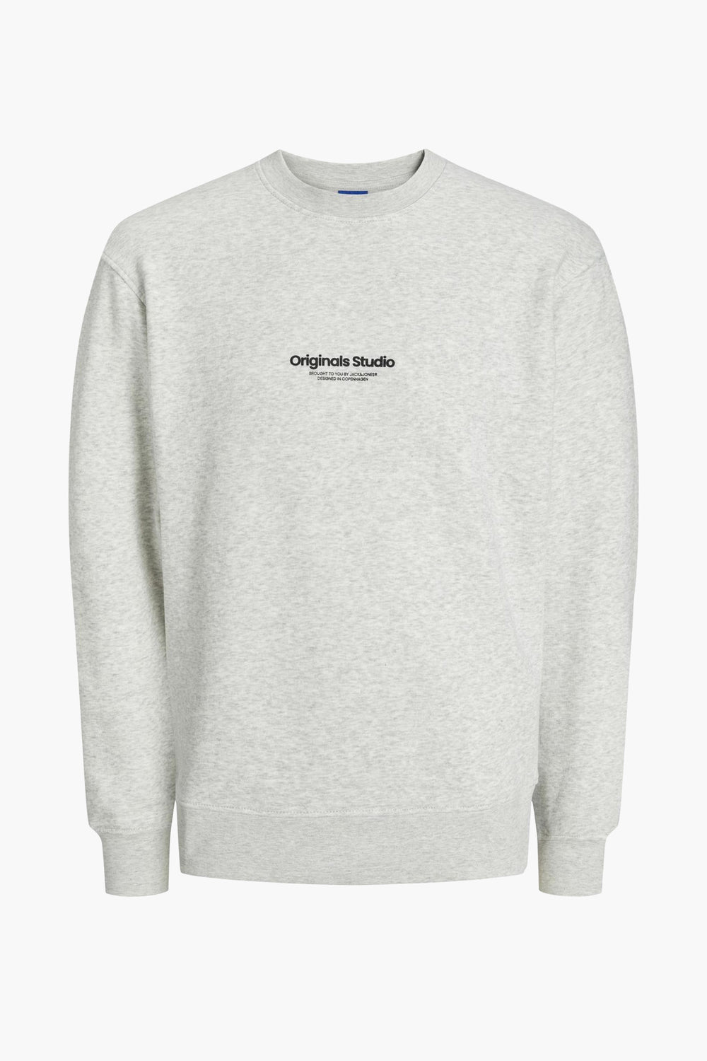 Sweat col rond Écru - ORIGINALS BY JACK & JONES