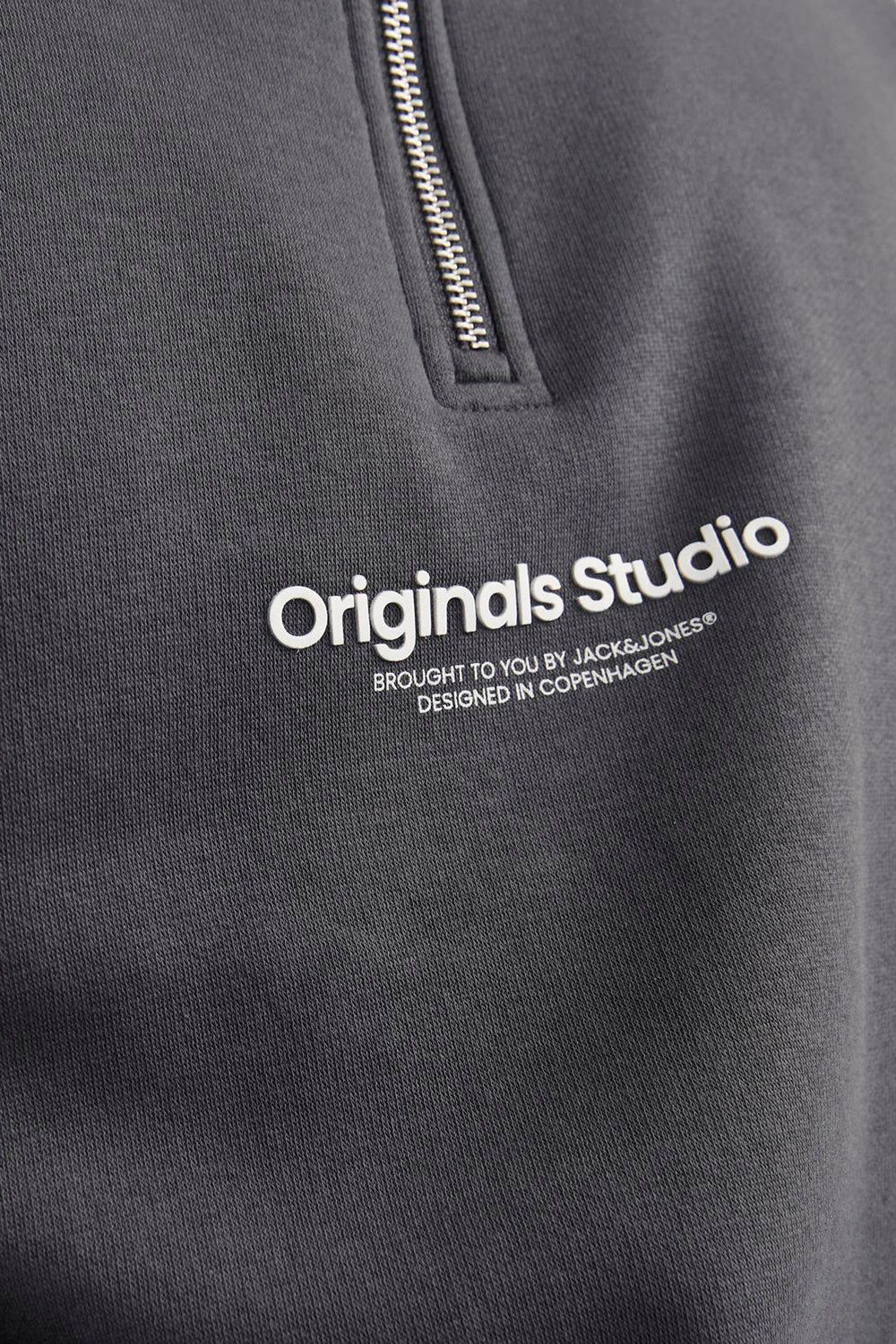 Sweat col roulé Gris - JACK & JONES