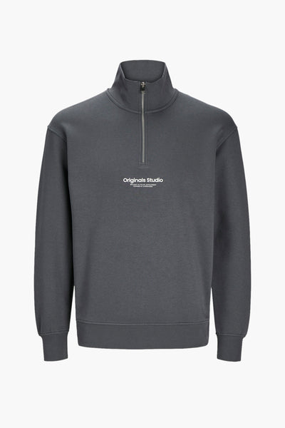 Sweat col roulé Gris - JACK & JONES