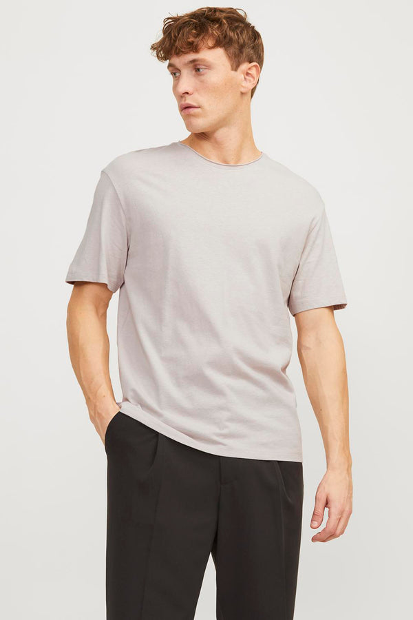 T-shirt (korte mouwen) Ecru - PREMIUM BY JACK & JONES