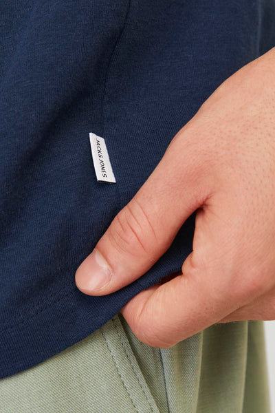 T-shirt (korte mouwen) Blauw - PREMIUM BY JACK & JONES