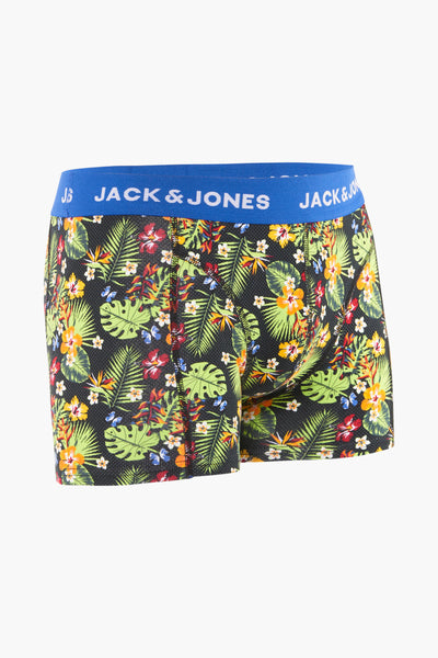 Boxer multicolore par ACCESSORIES BY JACK & JONES avec imprimé floral tropical.