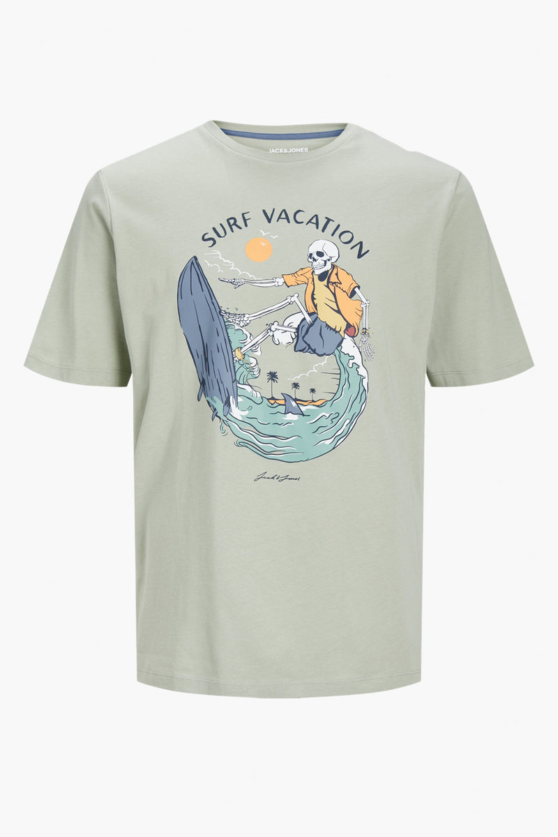 T-shirt (manches courtes) Vert - ORIGINALS BY JACK & JONES