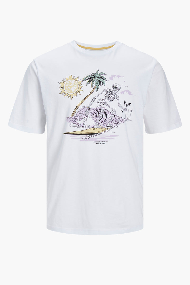 T-shirt (manches courtes) Blanc - ORIGINALS BY JACK & JONES