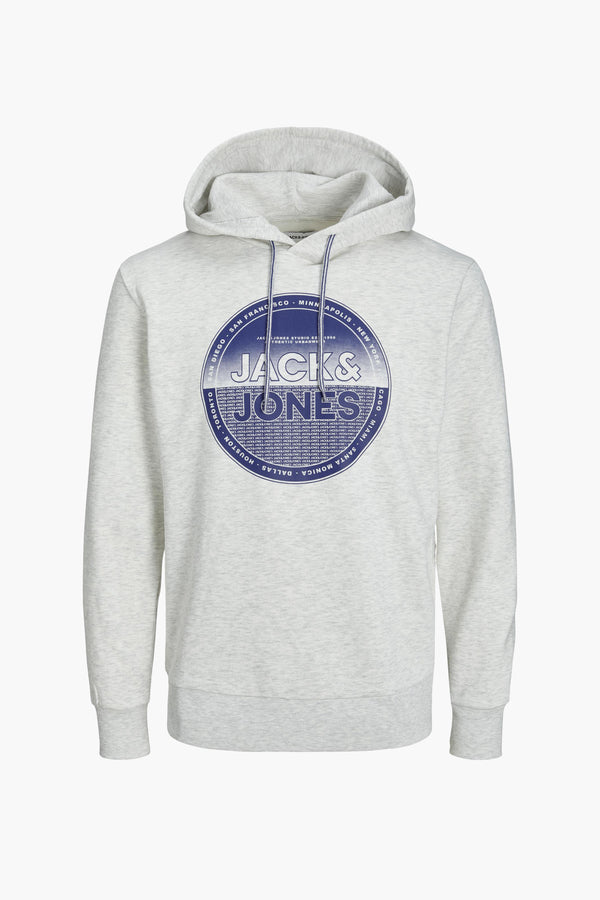 Sweat à capuche Gris - JACK & JONES