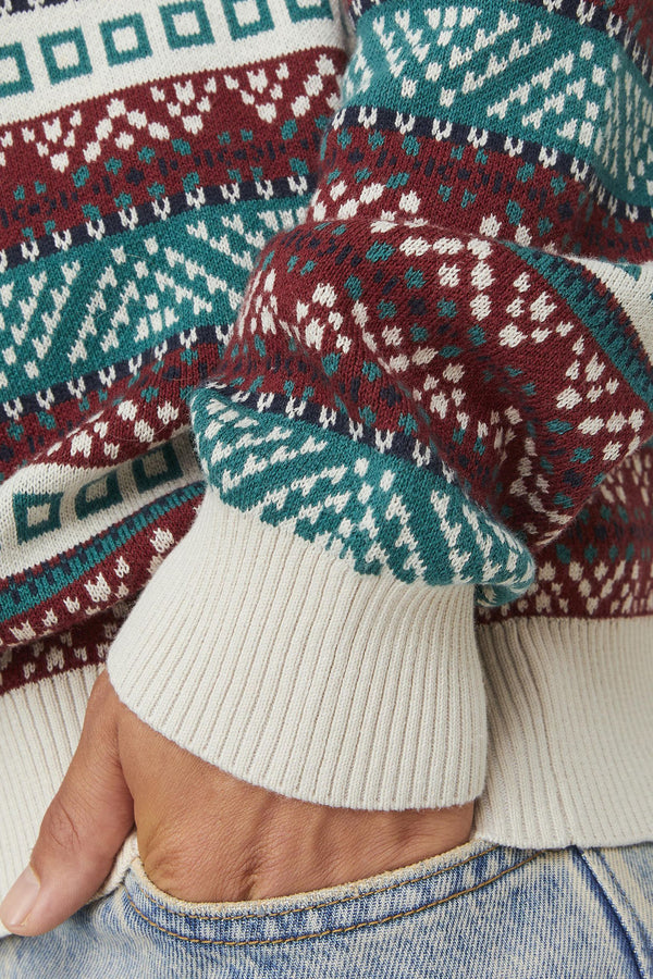 Pull col rond Écru - ORIGINALS BY JACK & JONES