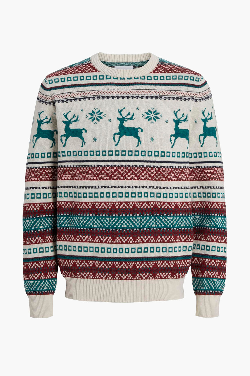 Pull col rond Écru - ORIGINALS BY JACK & JONES