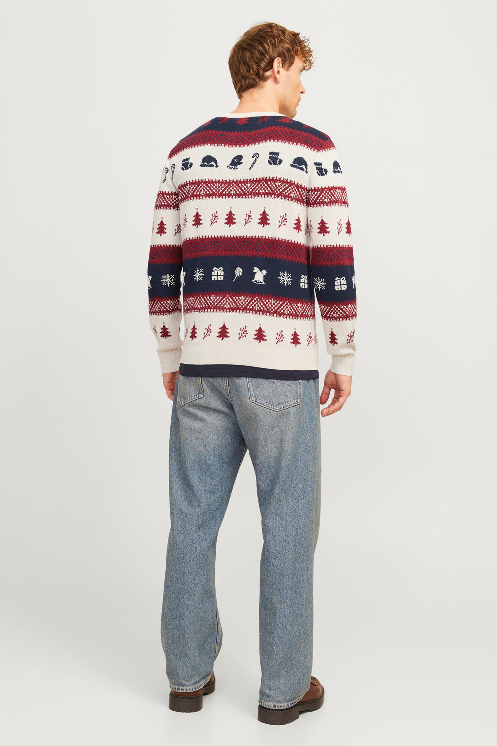 Pull col rond Multicolore - ORIGINALS BY JACK & JONES