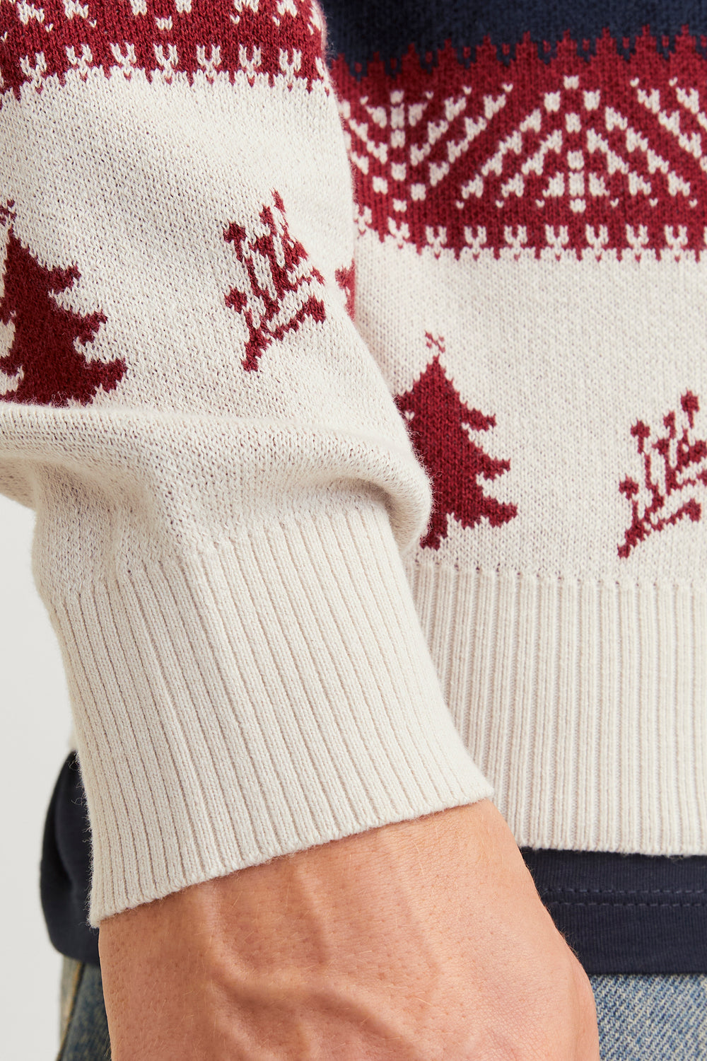 Pull col rond Multicolore - ORIGINALS BY JACK & JONES