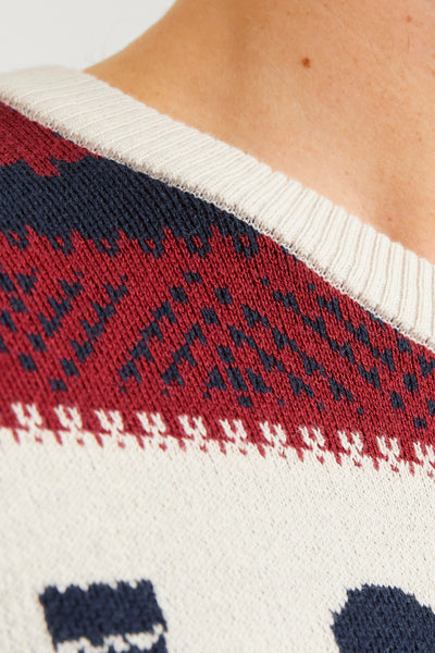 Pull col rond Multicolore - ORIGINALS BY JACK & JONES