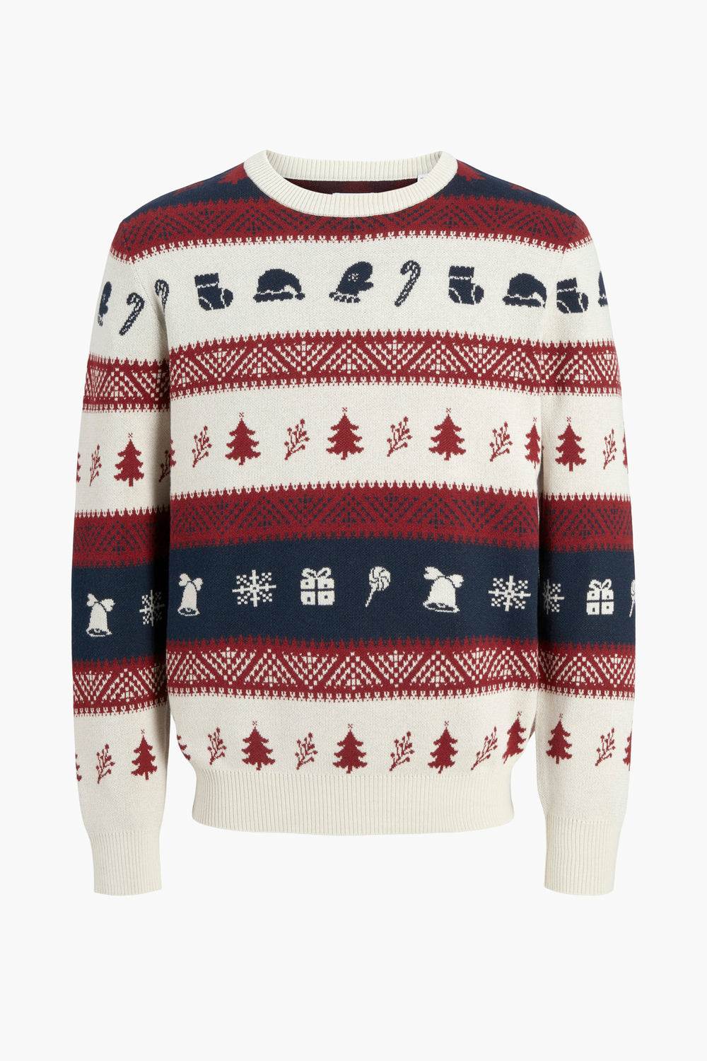 Pull col rond Multicolore - ORIGINALS BY JACK & JONES