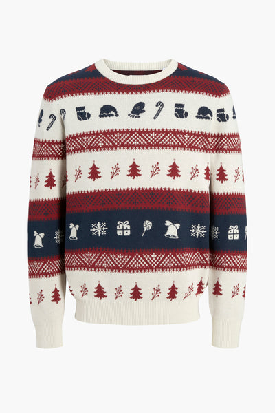 Pull col rond Multicolore - ORIGINALS BY JACK & JONES