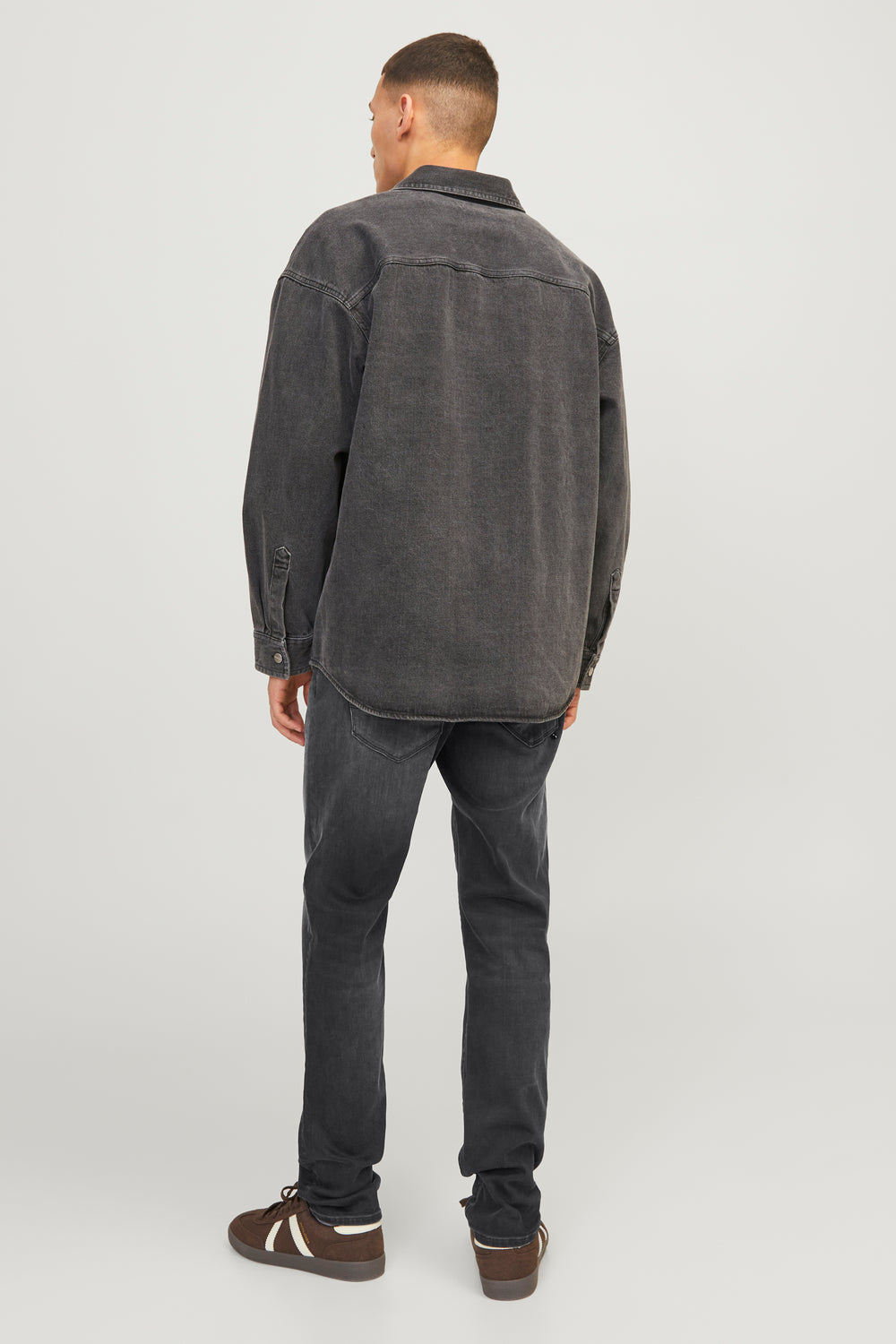 Jean slim BLACK DENIM - JACK & JONES JEANS INTELLIGENCE