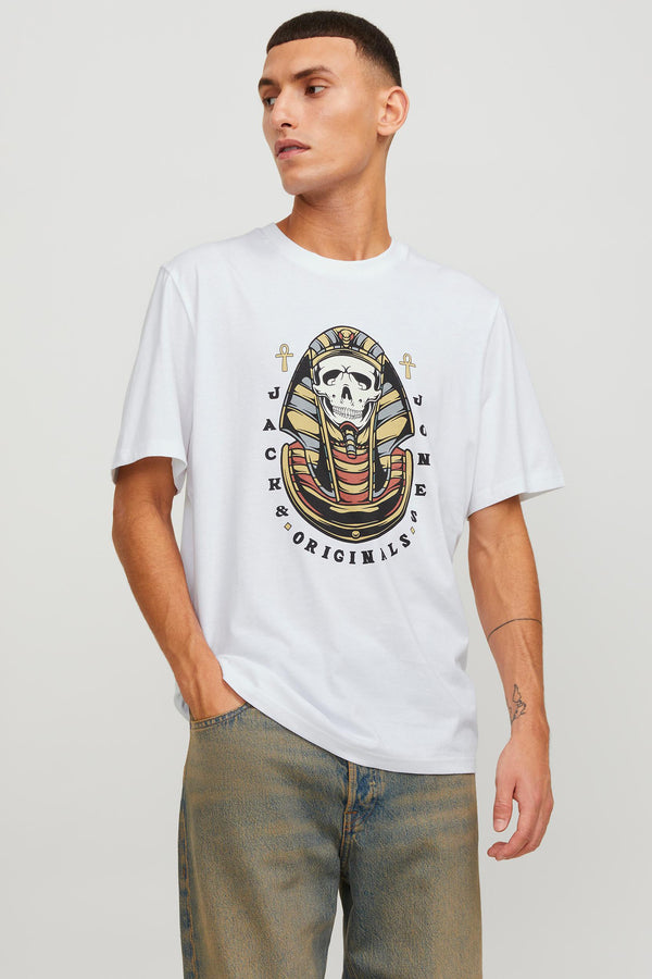 T-shirt (manches courtes) Blanc - ORIGINALS BY JACK & JONES