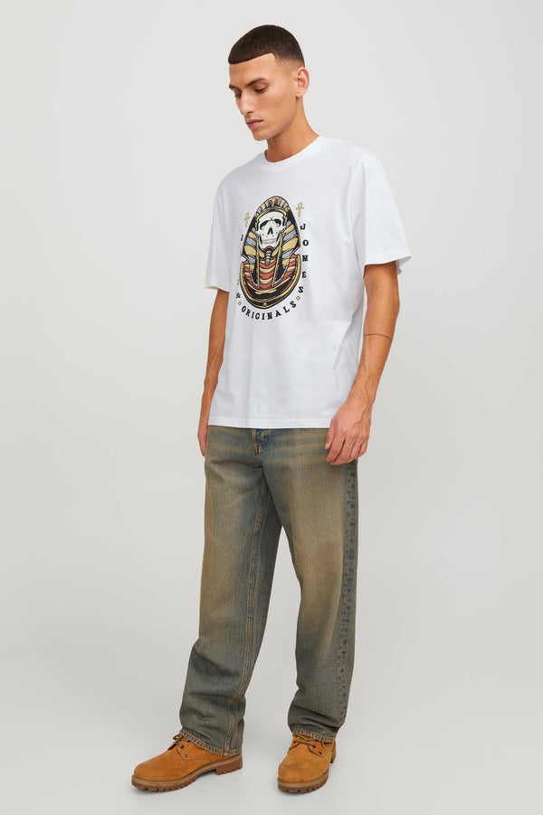 T-shirt (manches courtes) Blanc - ORIGINALS BY JACK & JONES