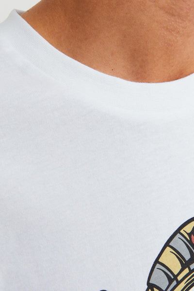 T-shirt (manches courtes) Blanc - ORIGINALS BY JACK & JONES