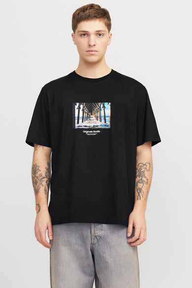 T-shirt met korte mouwen - zwart